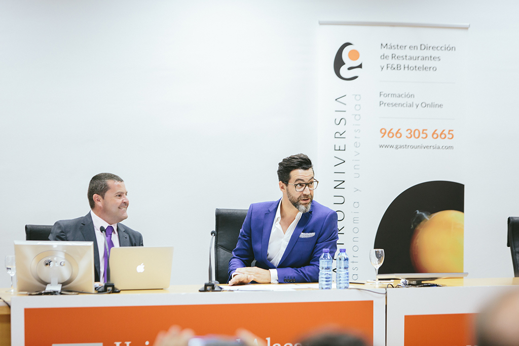 Másterclass de Quique Dacosta en Gastrouniversia