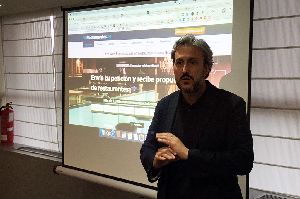 Creando estrategias digitales con Diego Coquillat en Gastrouniversia Madrid