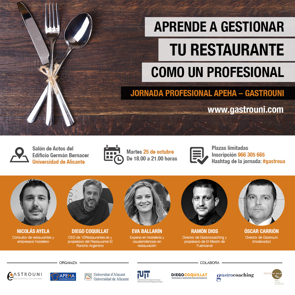 Jornada Profesional APEHA-Gastrouni en Alicante